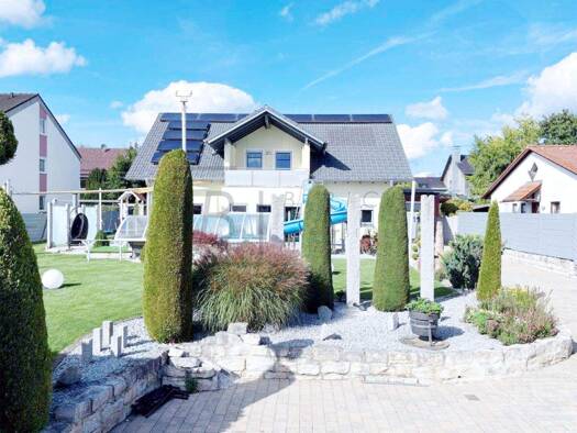 Einfamilienhaus zum Kauf 1.099.000 € 7 Zimmer 217,7 m² 1.093 m² Grundstück Bernstadt 89182