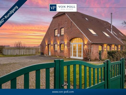 Einfamilienhaus zum Kauf 785.000 € 8 Zimmer 309,5 m² 7.581 m² Grundstück Friedrich Augustengroden Wangerland 26434