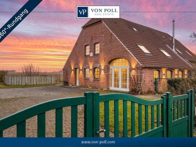 Einfamilienhaus zum Kauf 785.000 € 8 Zimmer 309,5 m² 7.581 m² Grundstück Friedrich Augustengroden Wangerland 26434