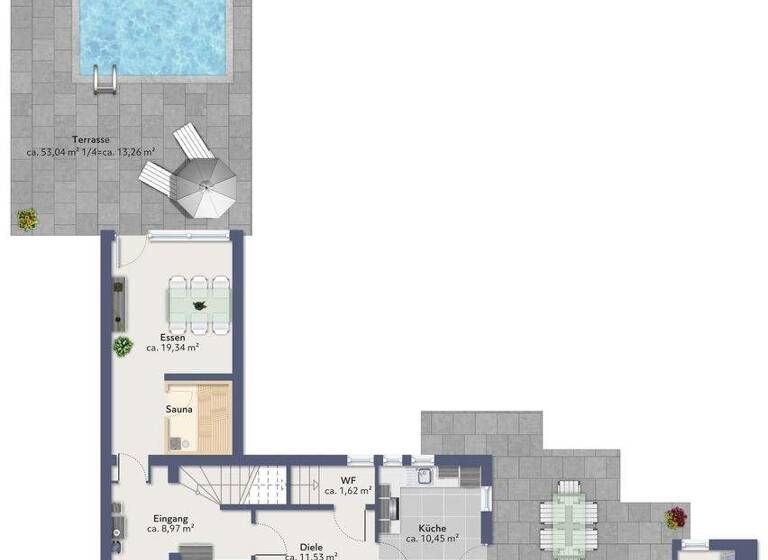 Einfamilienhaus zur Miete 4.200 € 6 Zimmer 210 m² 859 m² Grundstück Grünwald 82031