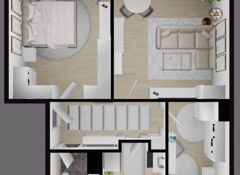 Wohnung zur Miete 460 € 3 Zimmer 60,4 m² 3. Geschoss Mauerstr. 13 Innenstadt Dessau-Roßlau 06842