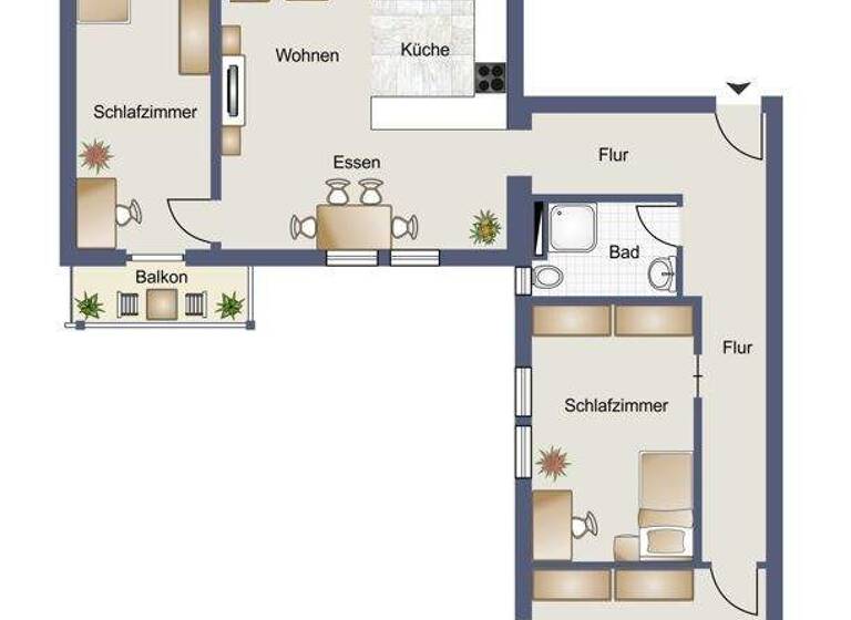 Wohnung zum Kauf 297.000 € 4 Zimmer 119,2 m² 2. Geschoss Bad Säckingen 79713