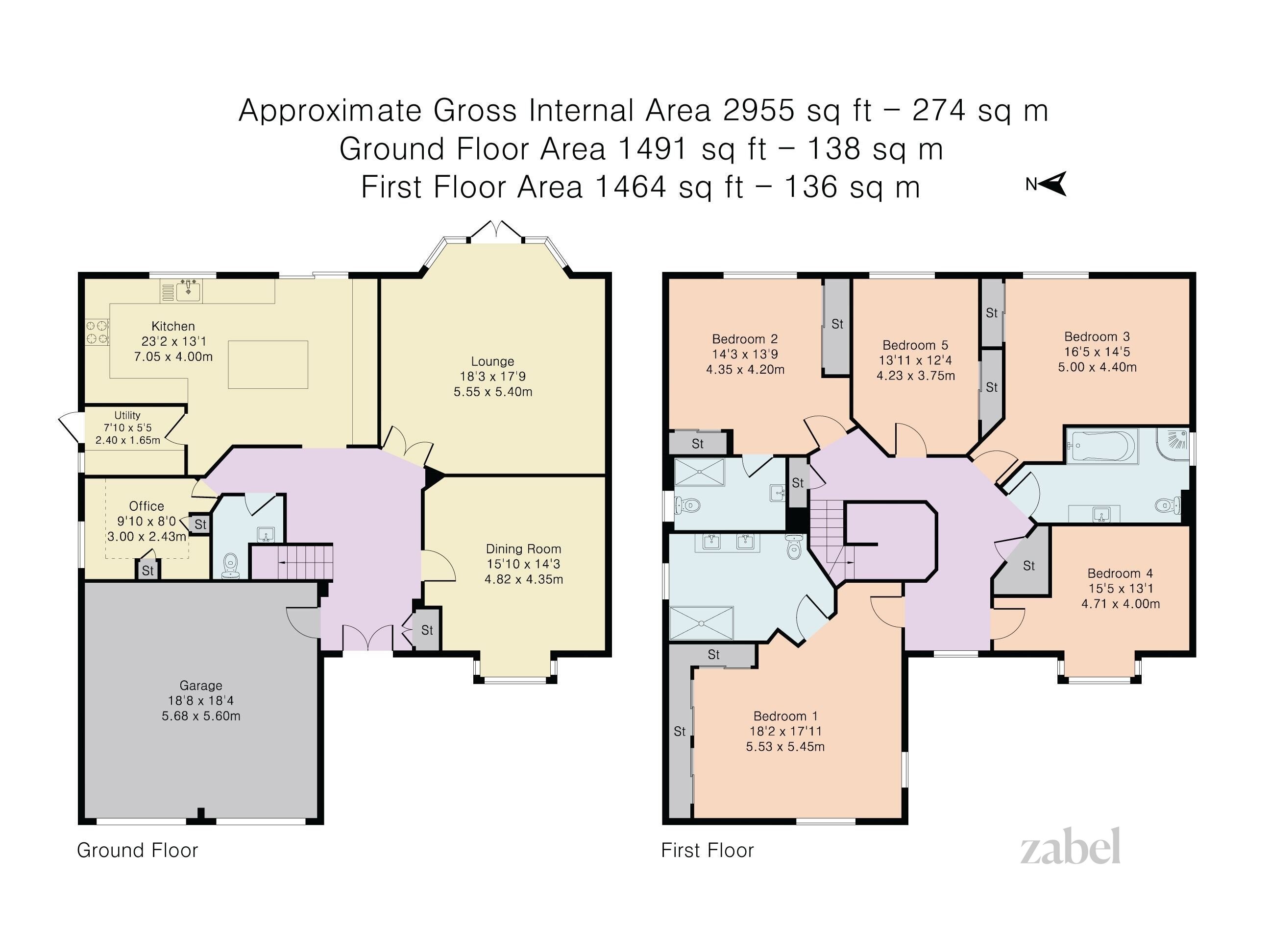 Haus zum Kauf provisionsfrei 2.253.938 € 6 Zimmer 274,5 m²<br/>Wohnfläche Three Rivers HA6 3HN