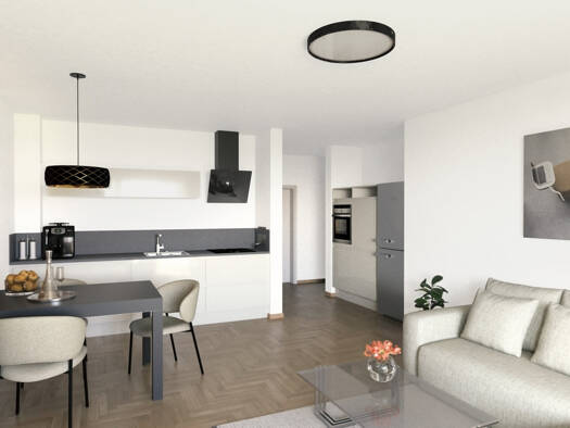 Wohnung zum Kauf - Neubau provisionsfrei 494.900 € 3 Zimmer 74 m² 2. Geschoss Saliterstraße 13 Moosburg Moosburg 85368