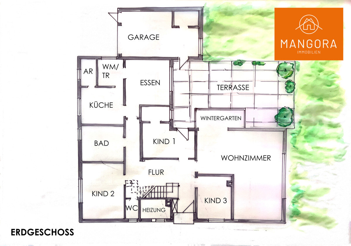 Einfamilienhaus zum Kauf 449.000 € 7 Zimmer 228 m²<br/>Wohnfläche 1.340 m²<br/>Grundstück Hördener Straße 53 Leeste Weyhe 28844