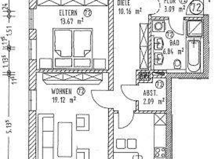 Wohnung zum Kauf 340.000 € 4 Zimmer 93,8 m² 2. Geschoss Mühldorf Mühldorf a.Inn 84453