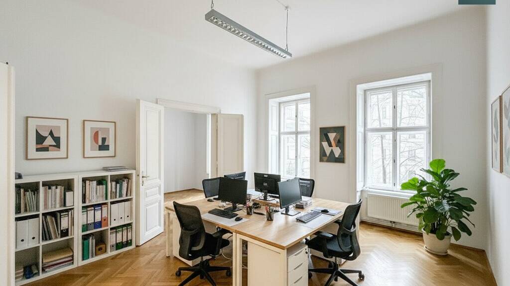 Büro zur Miete 16 € 6 Zimmer 159 m² Bürofläche Wien 1090