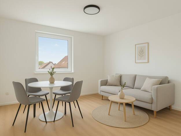 Wohnung zum Kauf - Erstbezug provisionsfrei 329.100 € 3 Zimmer 77,4 m² frei ab 01.12.2025 Freckenfeld 76872