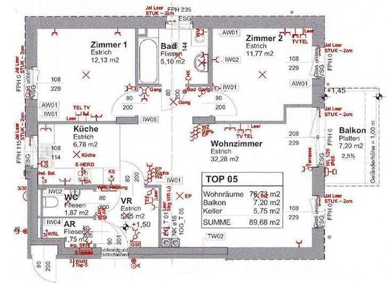 Wohnung zur Miete 812 € 76,7 m² Falkenstein 211/5 Falkenstein bei Poysdorf 2162