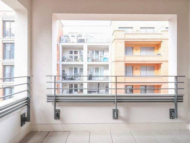 Wohnung zur Miete 1.055 € 2 Zimmer 49,7 m² 1. Geschoss frei ab 01.01.2026 Gref-Völsing-Straße 14 Ostend Frankfurt-Ostend 60314