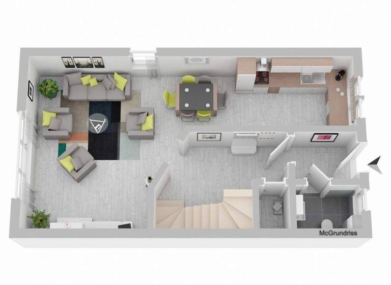 Reihenendhaus zum Kauf 449.000 € 4 Zimmer 107 m² 465 m² Grundstück Elmenhorst 18107