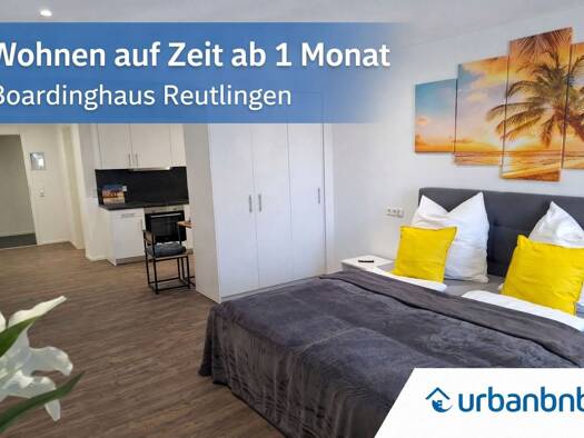 Wohnung zur Miete auf Zeit 960 € 1 Zimmer 39 m² frei ab 30.11.2026 Am Echazufer Innenstadt Reutlingen 72764