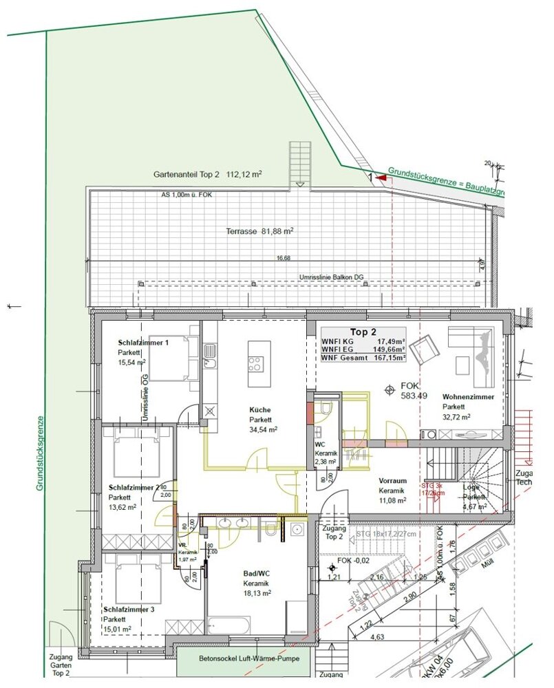 Wohnung zum Kauf 869.000 € 4 Zimmer 149 m²<br/>Wohnfläche Seekirchen am Wallersee / Waldprechting 5201