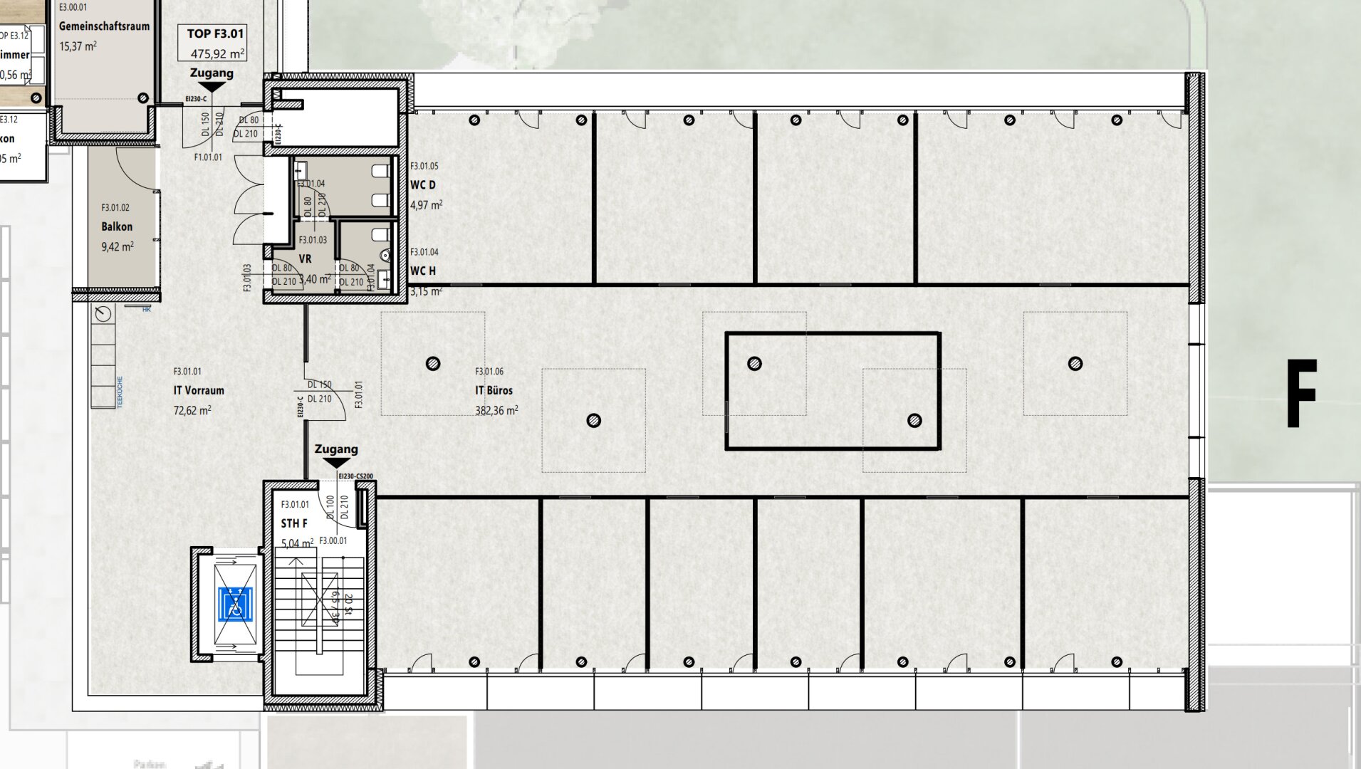 Büro-/Praxisfläche zur Miete 14,21 € 382 m²<br/>Bürofläche Wattens 6112