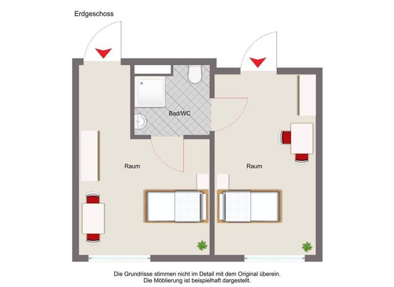 Studio zum Kauf 179.500 € 2 Zimmer 36,4 m² Walsrode 29664