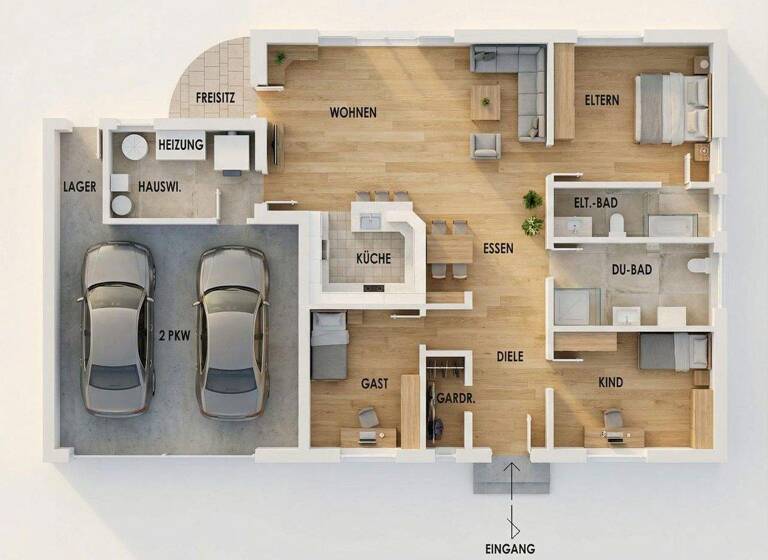 Bungalow zum Kauf provisionsfrei 580.000 € 4 Zimmer 118 m² 663 m² Grundstück Todtglüsingen Tostedt 21255