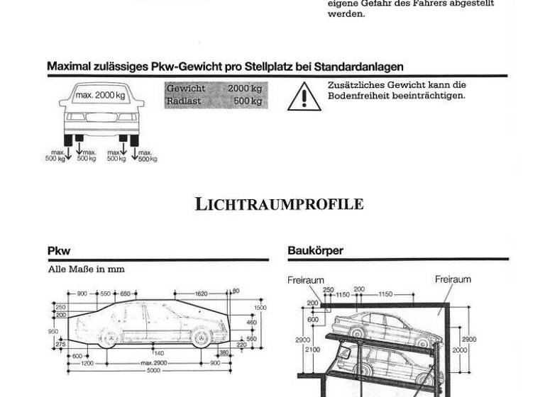 Doppelgarage zur Miete 56,25 € Spengergasse Wien 1050