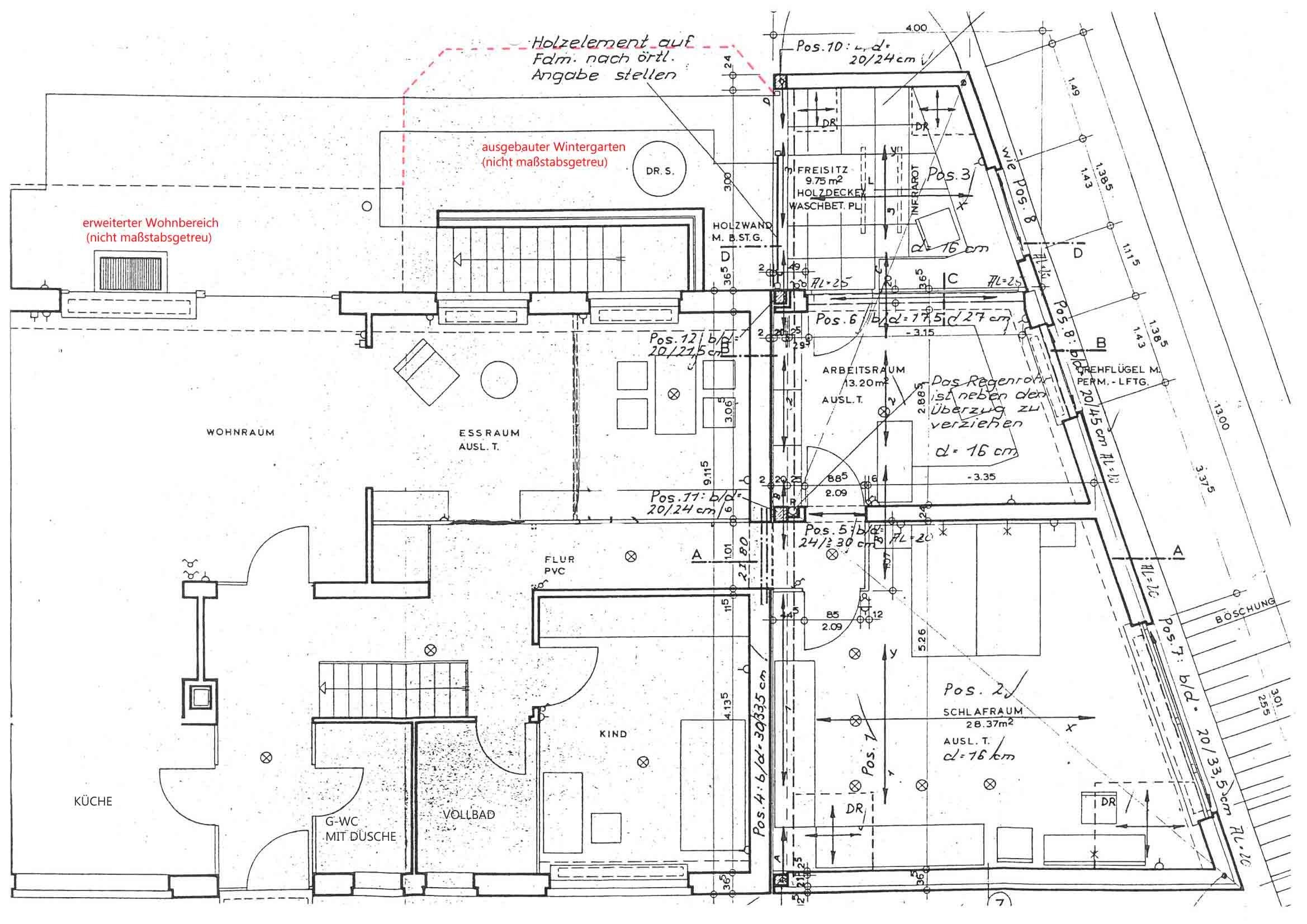 Bungalow zum Kauf 499.000 € 5 Zimmer 167 m²<br/>Wohnfläche 735 m²<br/>Grundstück ab sofort<br/>Verfügbarkeit Alt - Reinbek Reinbek 21465