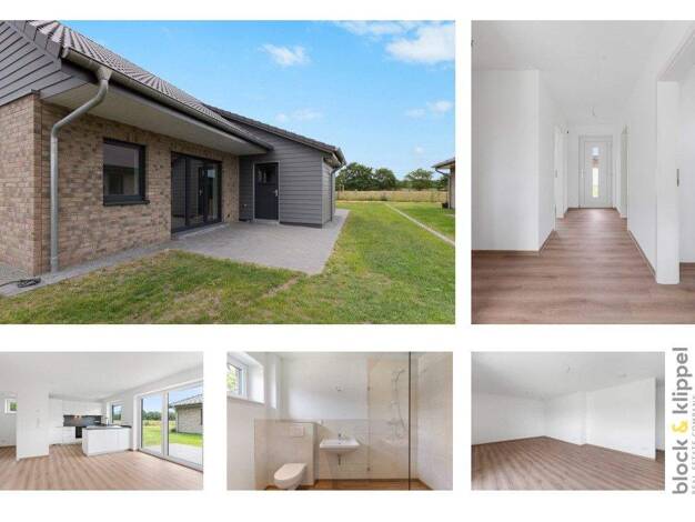 Doppelhaushälfte zum Kauf - Erstbezug 320.000 € 3 Zimmer 77,5 m² 351 m² Grundstück Großenwiehe / Großenwiehefeld 24969