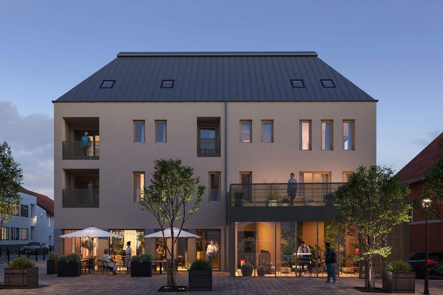 Immobilie in Hofkirchen - Premium 2-Zimmer-Neubauwohnung mit Dachterrasse - Bild 1