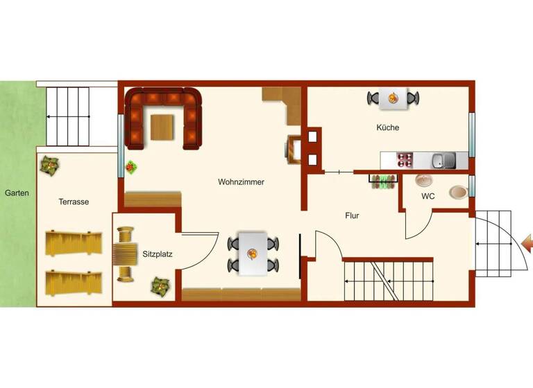 Haus zum Kauf 327.500 € 3 Zimmer 90 m² 192 m² Grundstück Boxdorf Nürnberg 90427