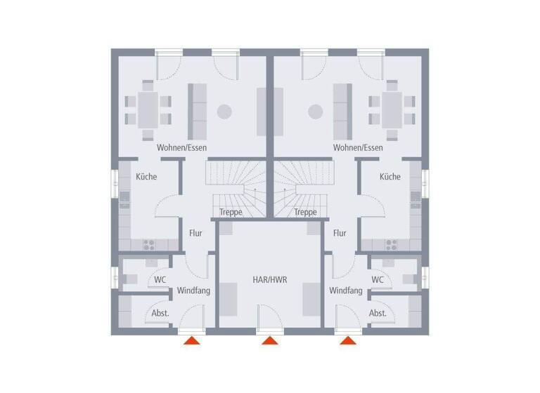 Doppelhaushälfte zum Kauf 545.900 € 4 Zimmer 113 m² 500 m² Grundstück Allendorf Gießen 35398
