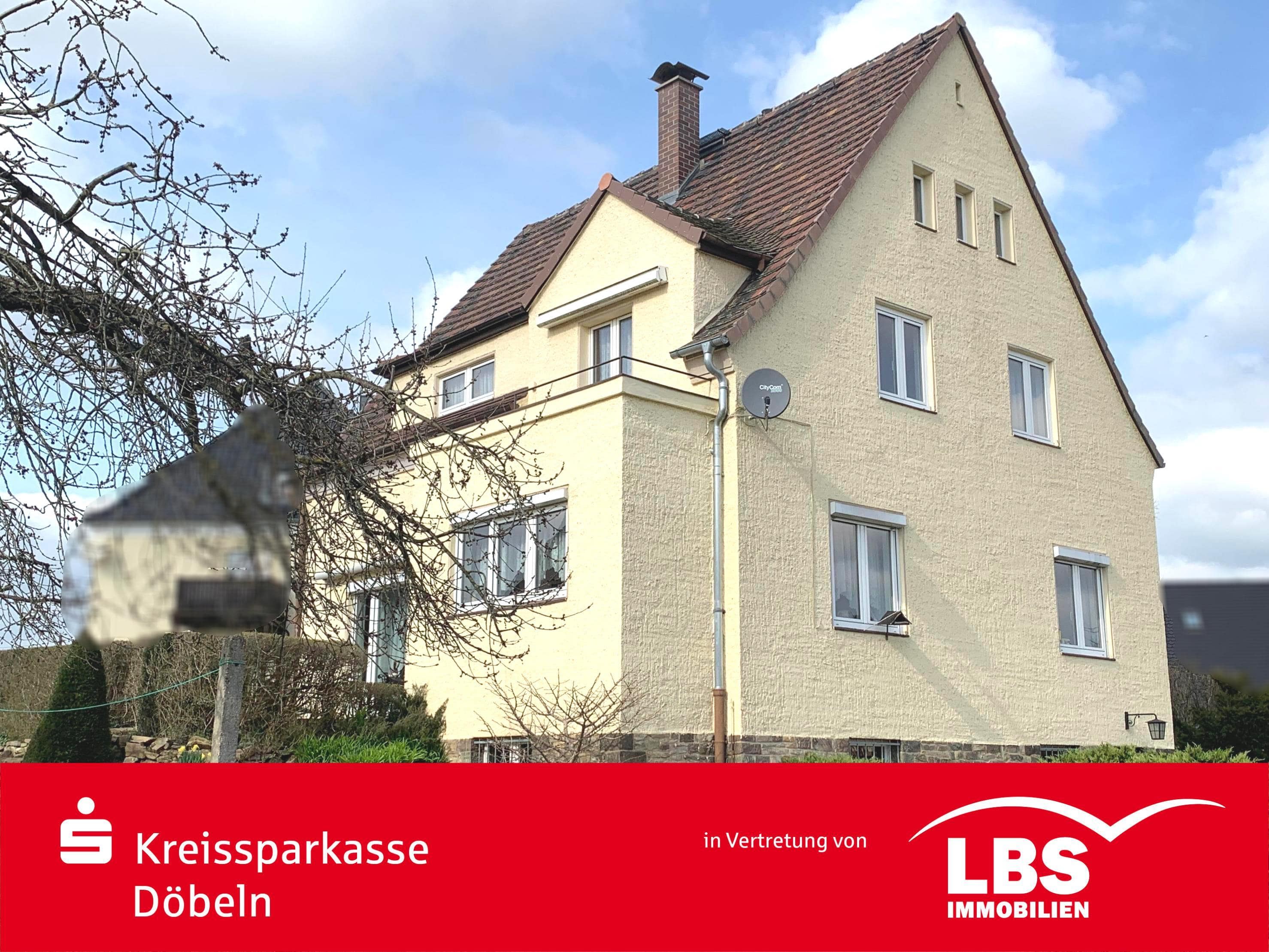 Villa zum Kauf 259.000 € 5 Zimmer 166 m²<br/>Wohnfläche 1.070 m²<br/>Grundstück Döbeln Döbeln 04720