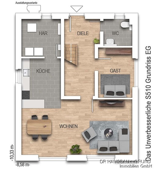 Einfamilienhaus zum Kauf 363.408 € 5 Zimmer 135 m²<br/>Wohnfläche 500 m²<br/>Grundstück Hamwarde 21502