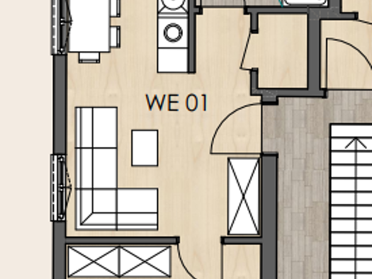 Wohnung zur Miete 455 € 2 Zimmer 40,9 m² frei ab sofort Osthofen 67574