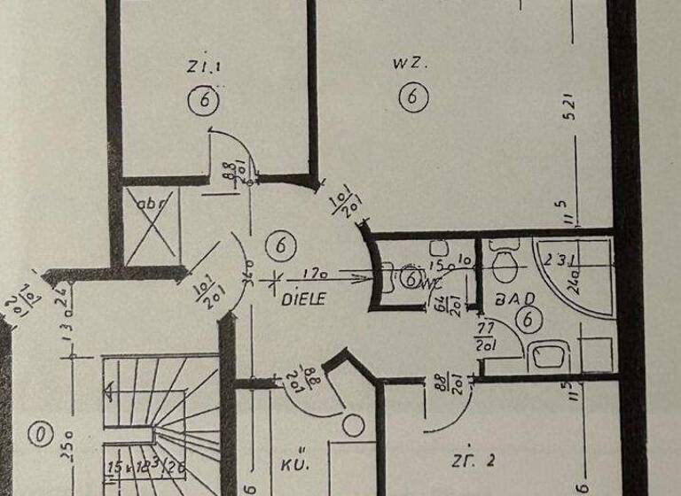 Wohnung zur Miete 1.275 € 3 Zimmer 78,9 m² frei ab sofort Stadtbahnstrasse 153 Sasel Hamburg 22393