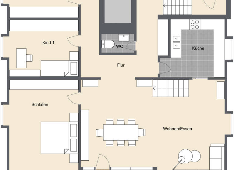 Maisonette zum Kauf 749.900 € 5 Zimmer 167,6 m²<br/>Wohnfläche 5.<br/>Geschoss Oststadt Ulm 89073