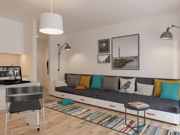 Wohnung zur Miete 676 € 1 Zimmer 36,3 m² 4. Geschoss frei ab 01.01.2027 Kohlenstraße Zentrum-Süd Mitte 04107