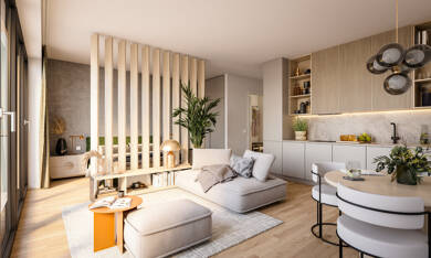 Wohnung zum Kauf - Erstbezug 299.900 € 1 Zimmer 40 m² 2. Geschoss Innenstadt-West Karlsruhe 76133