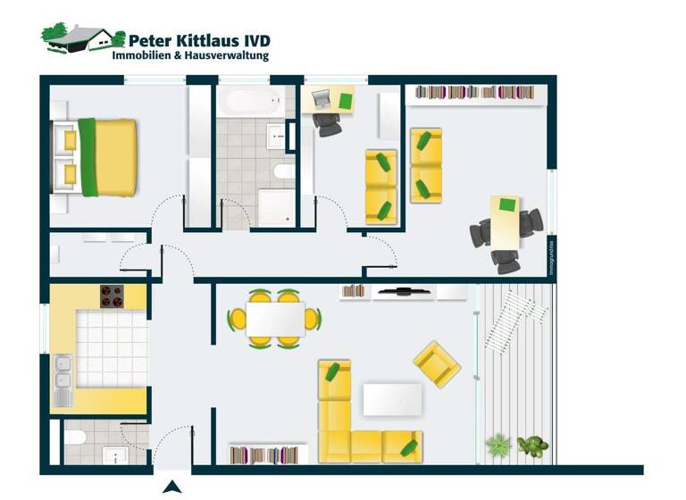 Wohnung zum Kauf 329.000 € 4 Zimmer 100 m² Mülldorf Sankt Augustin / Mülldorf 53757