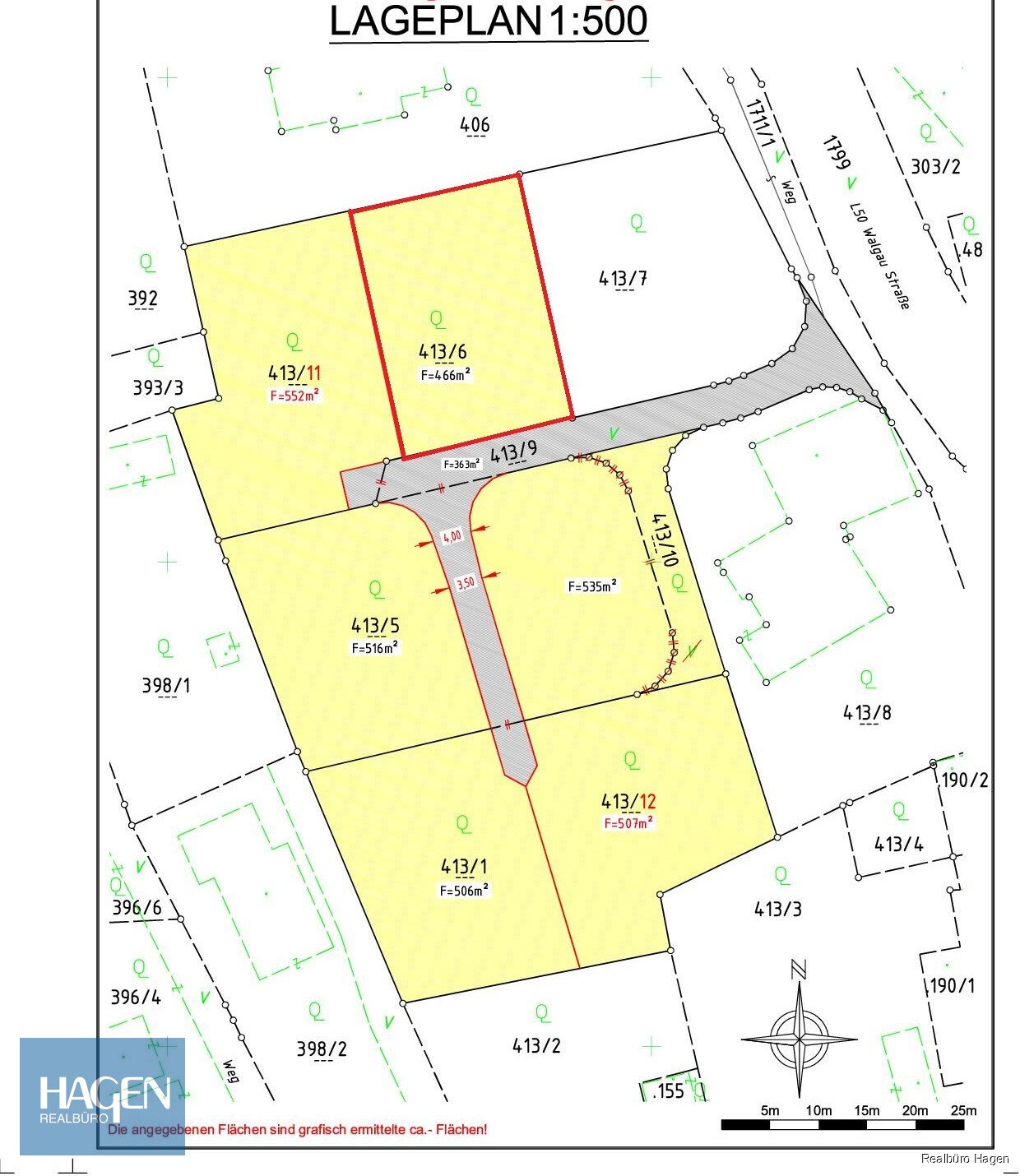 Grundstück zum Kauf 466.000 € 466 m²<br/>Grundstück Klaus 6833