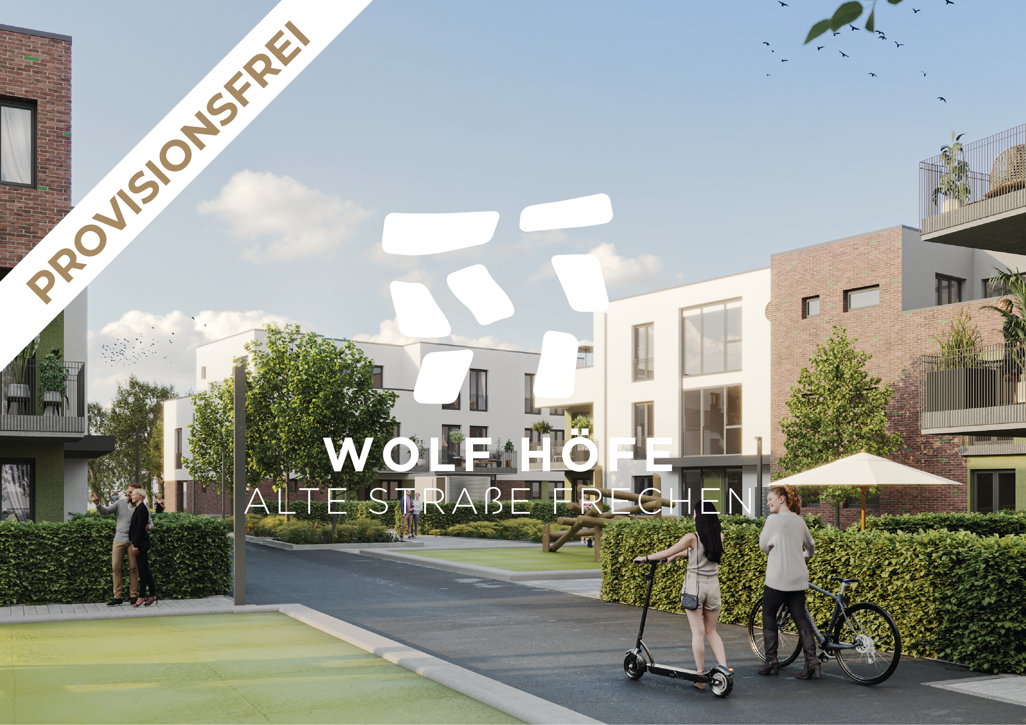 Terrassenwohnung zum Kauf provisionsfrei 370.000 € 2 Zimmer 61 m²<br/>Wohnfläche EG<br/>Geschoss Alte Straße 14 Innenstadt Frechen 50226