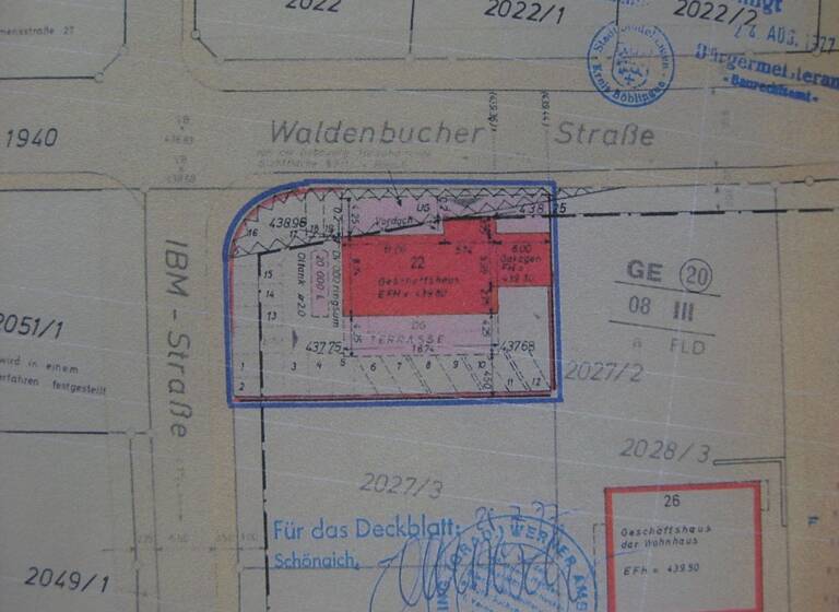 Bar/Café zum Kauf 1.500.000 € 180 m² Gastrofläche 776 m² Grundstück Waldenbucher Str. 22 Ost Sindelfingen 71065