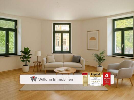 Wohnung zum Kauf 209.000 € 2 Zimmer 71,9 m² 1. Geschoss Neustadt-Neuschönefeld Leipzig 04315