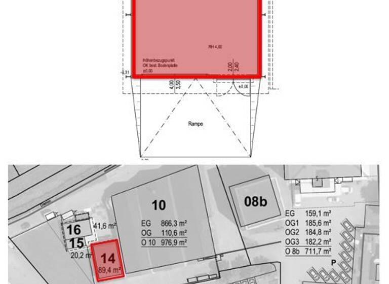 Lagerhalle zur Miete provisionsfrei 90 m² Lagerfläche Bahnhofstraße 14 Wolfurt 6922