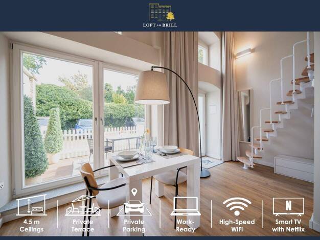 Wohnung zur Miete Wohnen auf Zeit 1.250 € 2 Zimmer 44 m² frei ab 08.08.2026 Elberfeld Wuppertal 42115