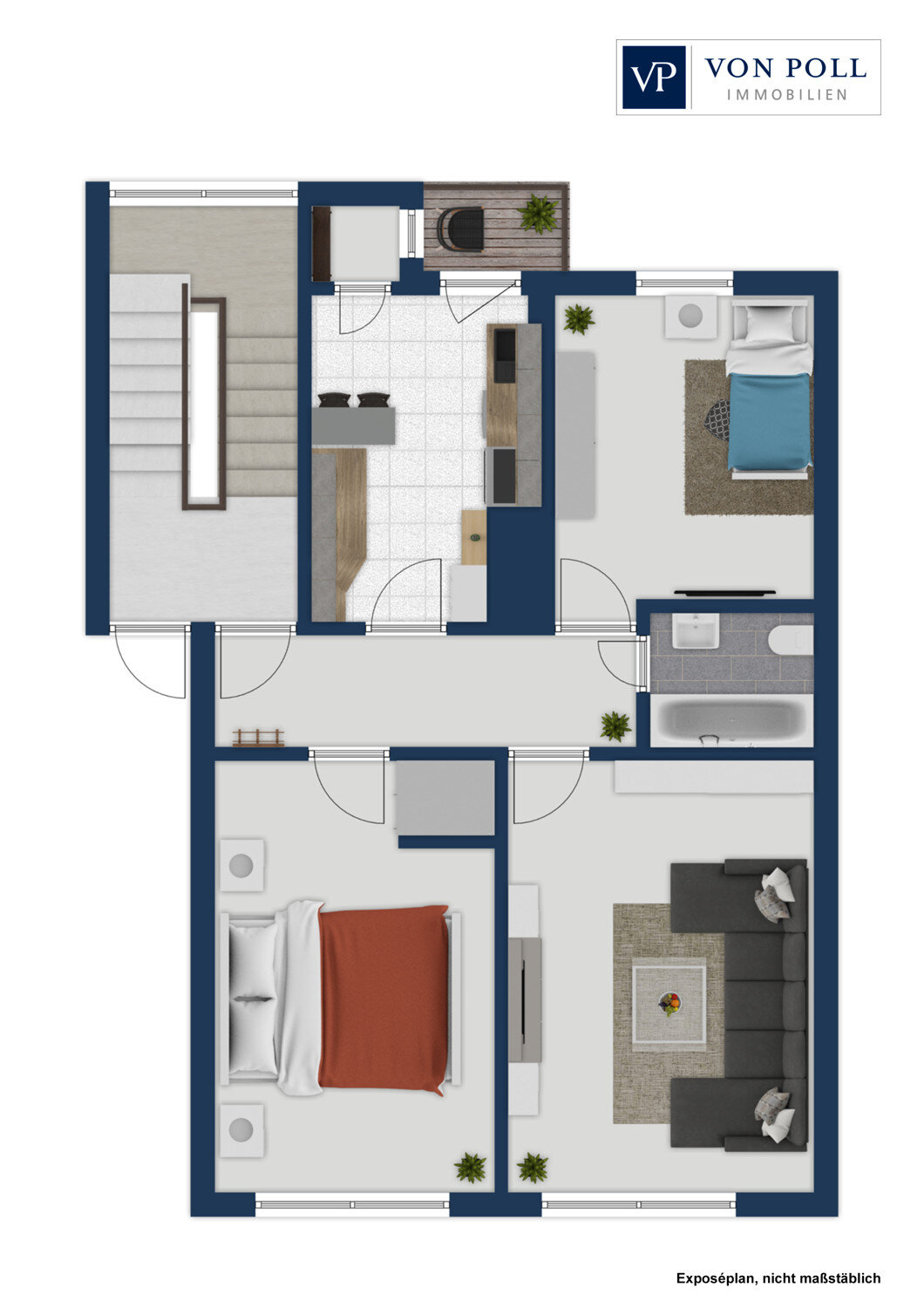 Wohnung zum Kauf 215.000 € 3 Zimmer 72 m²<br/>Wohnfläche 3.<br/>Geschoss Schleifweg Nürnberg 90409