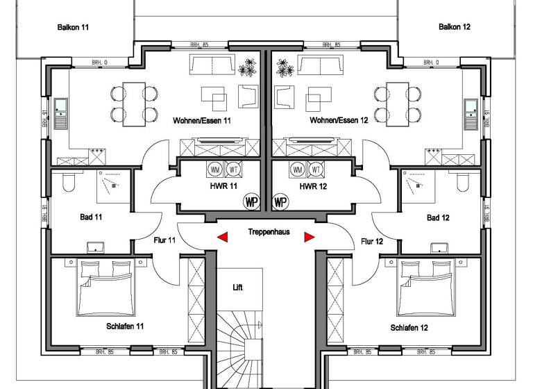 Wohnung zum Kauf provisionsfrei als Kapitalanlage geeignet 284.000 € 2 Zimmer 68 m²<br/>Wohnfläche Alter Postweg 58 Remels Uplengen 26670