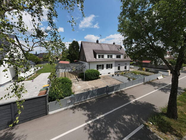 Doppelhaushälfte zum Kauf provisionsfrei 598.000 € 6,5 Zimmer 150 m² 264 m² Grundstück Firnhaberau Firnhaberau 86169
