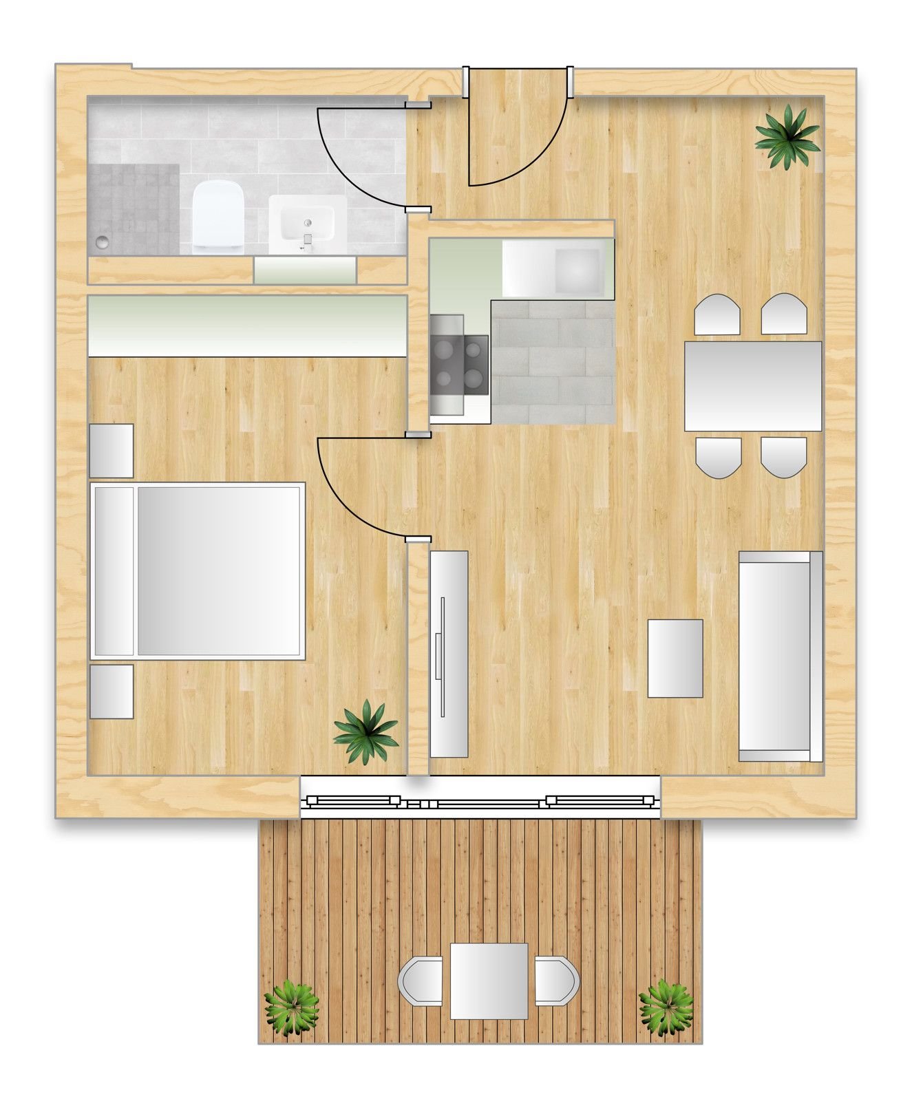 Wohnung zum Kauf 349.500 € 2 Zimmer 51 m²<br/>Wohnfläche Peißenberg Peißenberg 82380