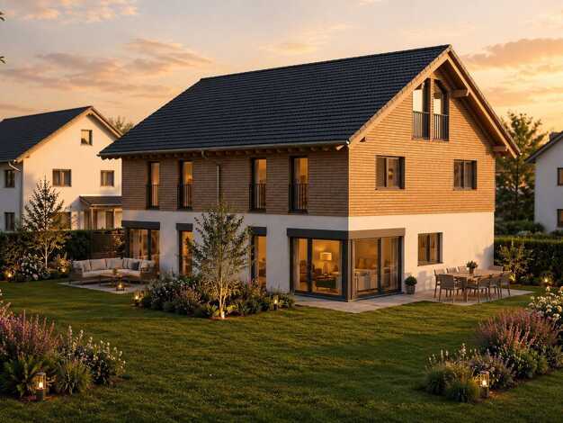 Doppelhaushälfte zum Kauf - Erstbezug provisionsfrei 924.000 € 5 Zimmer 114,5 m² 364 m² Grundstück Prien Prien am Chiemsee 83209