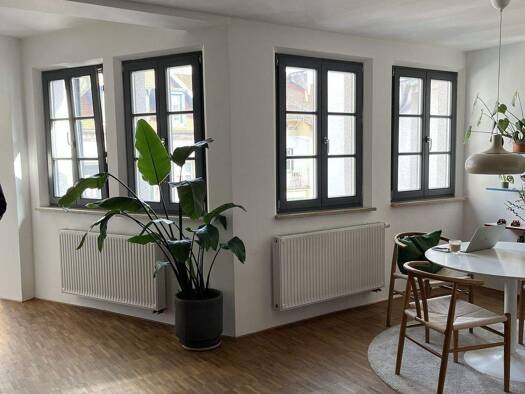 Studio zur Miete 1.260 € 1 Zimmer 114,7 m² 3. Geschoss frei ab 01.06.2026 Innenstadt Fürth 90762