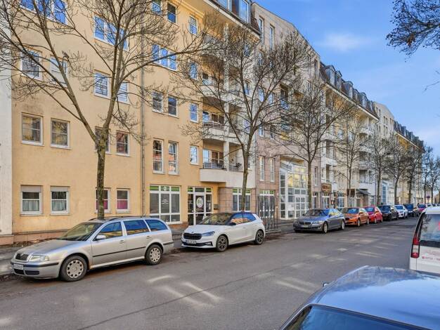 Wohnung zur Miete 650 € 2 Zimmer 59,4 m² 5. Geschoss Berliner Straße 23 Friedrichstadt Dresden 01067