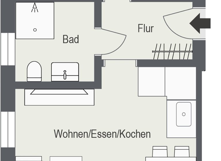 Wohnung zum Kauf provisionsfrei 629.000 € 2 Zimmer 53,9 m²<br/>Wohnfläche Allach-Untermenzing München 80999