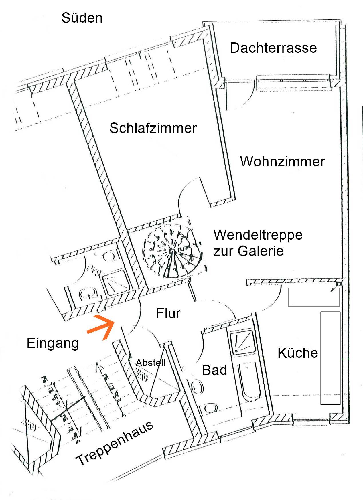 Wohnung zur Miete 645 € 2 Zimmer 86 m²<br/>Wohnfläche 3.<br/>Geschoss Eckdrift 63 Krebsförden Schwerin 19061