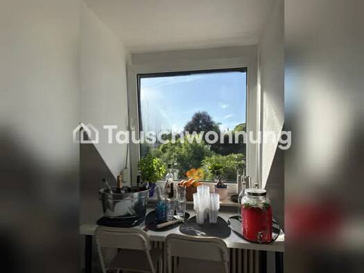 Wohnung zur Miete Tauschwohnung 1.350 € 3 Zimmer 78 m² 2. Geschoss Sachsenhausen Süd 60599